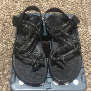 Black Chacos size 6